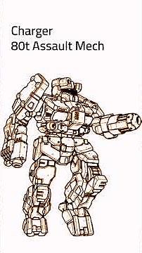 BattleTech: Charger BattleMech (#mechwarrior #battletech #battletechlore #scifi)