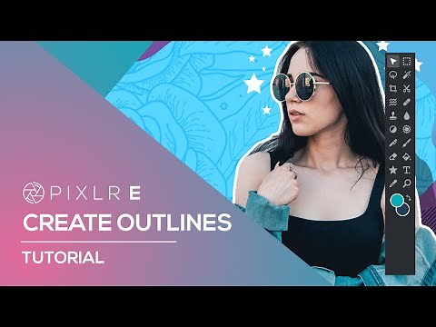How to Outline a Photo | Pixlr E
