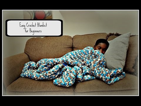 Easy Crochet Blanket for Beginners