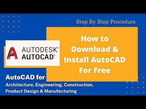 AutoCAD 2021 - Download and Install For Free - No Crack or Keygen