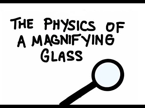 How a Magnifying Glass Works