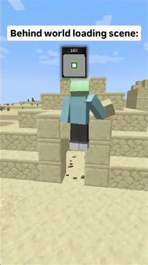 That's Why Minecraft World Loading Slow #viralshort #minecraftlogic #minecraftglitch