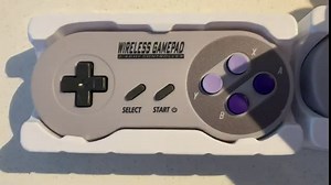 2 Packs 2.4 GHz Wireless USB Controller for SNES Super Classic Games, Retro USB PC Controller for Windows PC MAC Linux Genesis Raspberry Pi Retropie Emulator