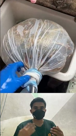 Cleaning Burnt Pan Crust in the Most Satisfying Way!