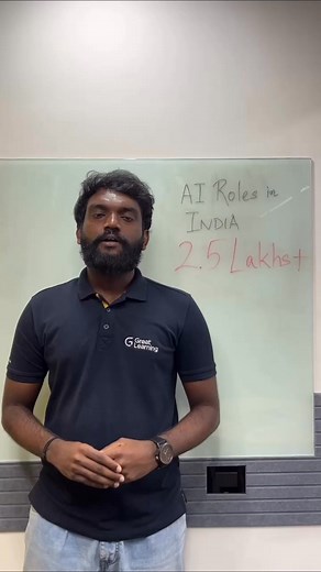 2.5K views · 11 reactions | AI roles in India have crossed 2.5 lakh+...