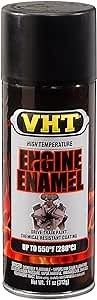 VHT SP130 550° Engine Enamel High Heat Spray Paint – Flat Black – 11 oz. Aerosol Can