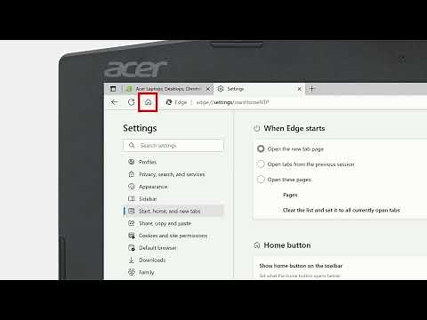Microsoft Edge - How to Show the Home Button on the Toolbar
