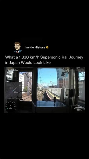🚅⚡️ Experience the future of high-speed travel as Japan imagines a next-generation supersonic rail system capable of reaching an astonishing 1,330 km/h. This concept ride explores what passengers might see and feel aboard an ultra-advanced train that blends cutting-edge aerodynamics, magnetic levitation, and tunnel-based vacuum technology. From rapid acceleration to seamless gliding at breakneck speeds, the journey showcases how Japan could redefine long-distance travel—making cross-country tri