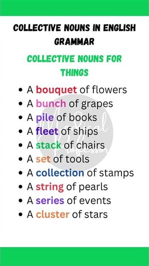 "Comprehensive Guide to Collective Nouns for Things | Learn with Examples"