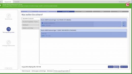 Paragon Backup & Recovery 16