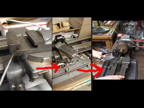 Craftsman/Atlas 618 lathe - compound rest replacement and first chips