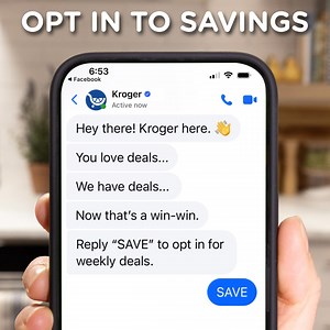 46 reactions · 15 shares | Ready to SAVE more with fresh weekly deals? Opt in to get notified when new savings arrive in our weekly ad. | Kroger | Facebook