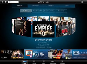 AT&T Adds Live U-verse TV Streaming to iPad and iPhone Apps