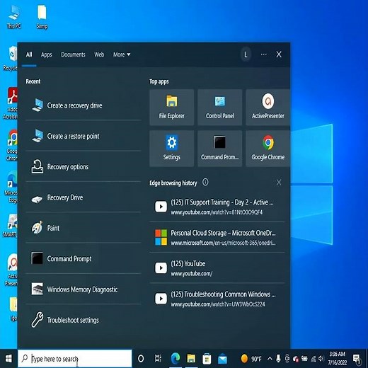 How to Create a recovery drive in Windows 10 and 11