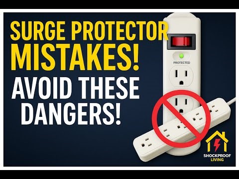 How to Use Surge Protectors the Right Way