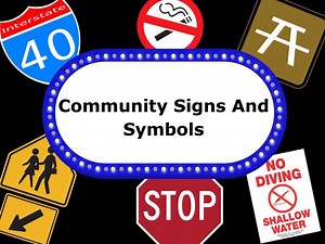 Community Signs And Symbols(1)