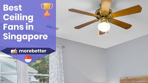 10 Best Ceiling Fans In Singapore To Keep Your Home Cool (2026) | Ceiling Fans With Light Review | MoreBetter
