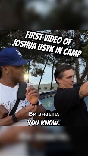ANTHONY JOSHUA & OLEKSANDR USYK IN TRAINING CAMP