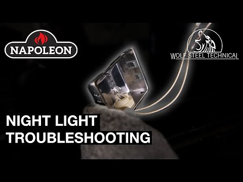 Napoleon Fireplace Night Light Troubleshooting