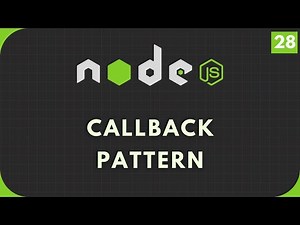 Nodejs Tutorial #28: Callback Pattern | Synchronous and Asynchronous Callbacks