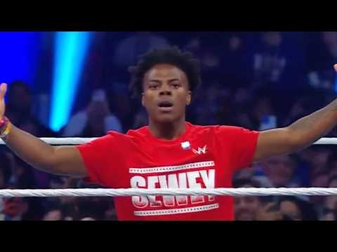 IShowSpeed enters Royal Rumble but is quickly eliminated by Bron Breakker | WWE on ESPN