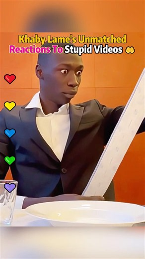 Khaby Lame's Unmatched Reactions To Stupid Videos 🤲 #Khaby #learnfromkhaby