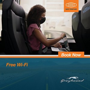 14K views | Travel in comfort and safely with Greyhound. | Greyhound Bus | Facebook