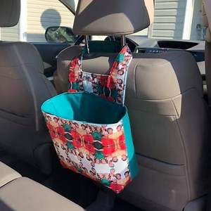Car Trash Can with FREE video and pattern - Sew Modern Bags