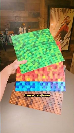 Expand your world with LEGO-compatible baseplates by Slab Dream Lab! SlabDreamLab.com #lego