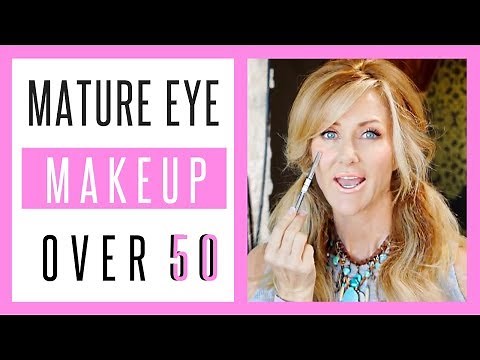 Mature Eye Makeup Tutorial - How To Make Your Eyes Look Bigger over 50s - fabulous50s
