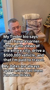 My Tinder bio sounds really impressive… until they find out what I actually do. 🚍😂 #ExpectationVsReality | Matt Lisle