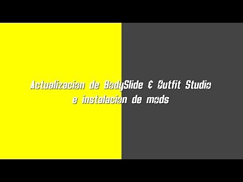 Fallout 4 | Actualización de BodySlide & Outfit Studio e instalación de mods | Tutorial