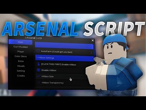*BEST* Keyless Arsenal Script! (kill all, autofarm, hitbox expander & more)
