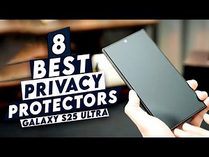 Top 8 Best Galaxy S25 Ultra Privacy Screen Protectors! ✅