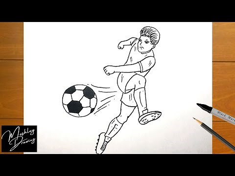 How to Draw a Soccer Player