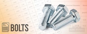 Bolt Size Chart: Dimensions, Types and Choosing Tips | Home Repair Geek