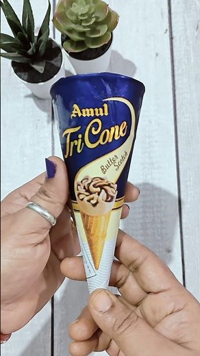 This Amul Ice Cream Cone Will Make Your Day! 😍🍦 Butterscotch Heaven!