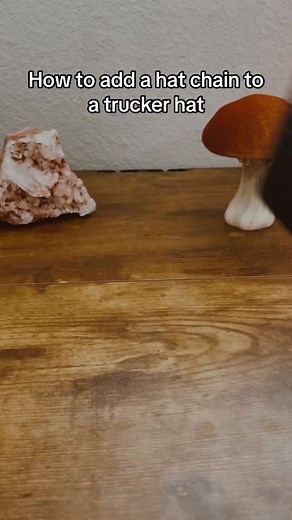 Hat chain tutorial ✨ #hatchain #truckerhatchains #highwayhippie #fyp #smallbusiness