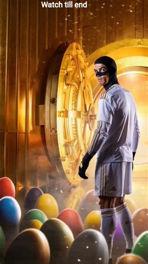 “Ronaldo vs Messi Neymar Mbappé Magical Egg Story ⚡🐻 | Shocking Twist! #shorts #football #ronaldo