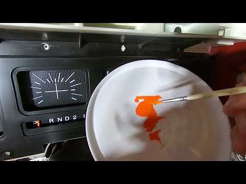 Classic Car Dash Gauge Needle Repainting Restoration. Speedometer, Fuel, Temperature, Voltage, etc.
