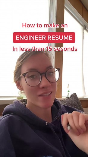 How to make an engineer resume in less than 15 seconds #engineer #resume #engineering #engineeringstudent