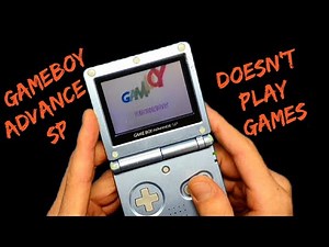 Gameboy advance sp that doesn't play games