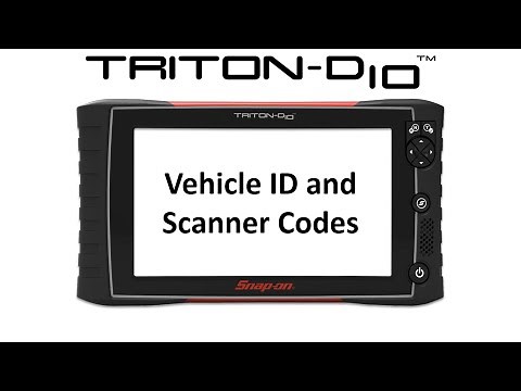Vehicle ID and Scanner Codes: TRITON-D10™ (Pt. 2/11) | Snap-on® Training Solutions®