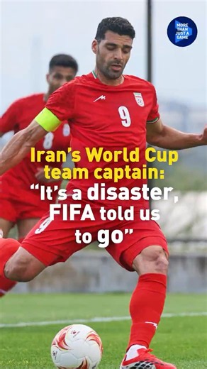 Iran World Cup captain: "It's a disaster, FIFA told us to go"