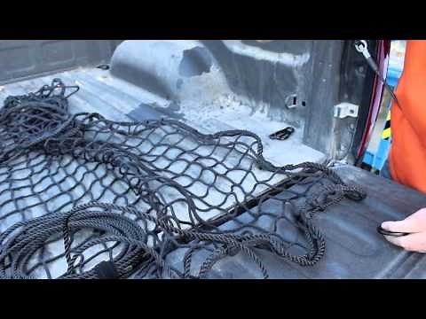 Pickup Truck Bed LoadTamer Cargo net How it Works & Installation Video
