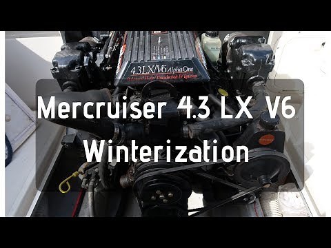Mercruiser 4.3 LX V6 Winterization