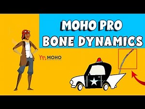 Moho Pro: Animate using Bone Dynamics and automatic Wind - Tutorial