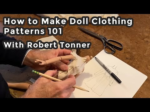 Doll Dress Pattern Making 101 with Robert Tonner | Virtual Doll Convention | Sewing Workshop