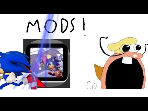 How to add sonic 1 forever mods on mobile!