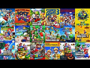 The Evolution Of Super Mario Bros. Games (1985 - 2023)